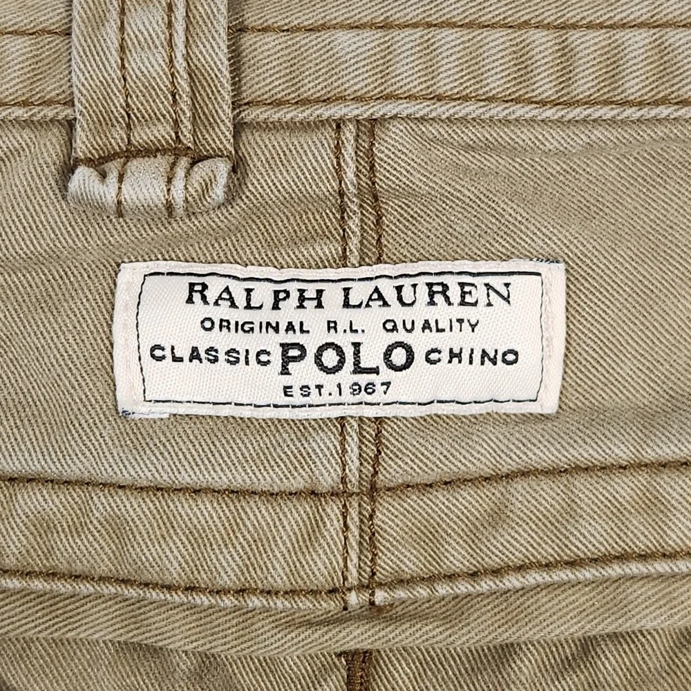 Polo Ralph Lauren Cargo Shorts 34 Brown Baggy Military Paratrooper 9